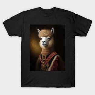 Royal Portrait of an Alpaca T-Shirt